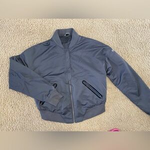 Gymshark Jacket Lo Bomber Charcoal